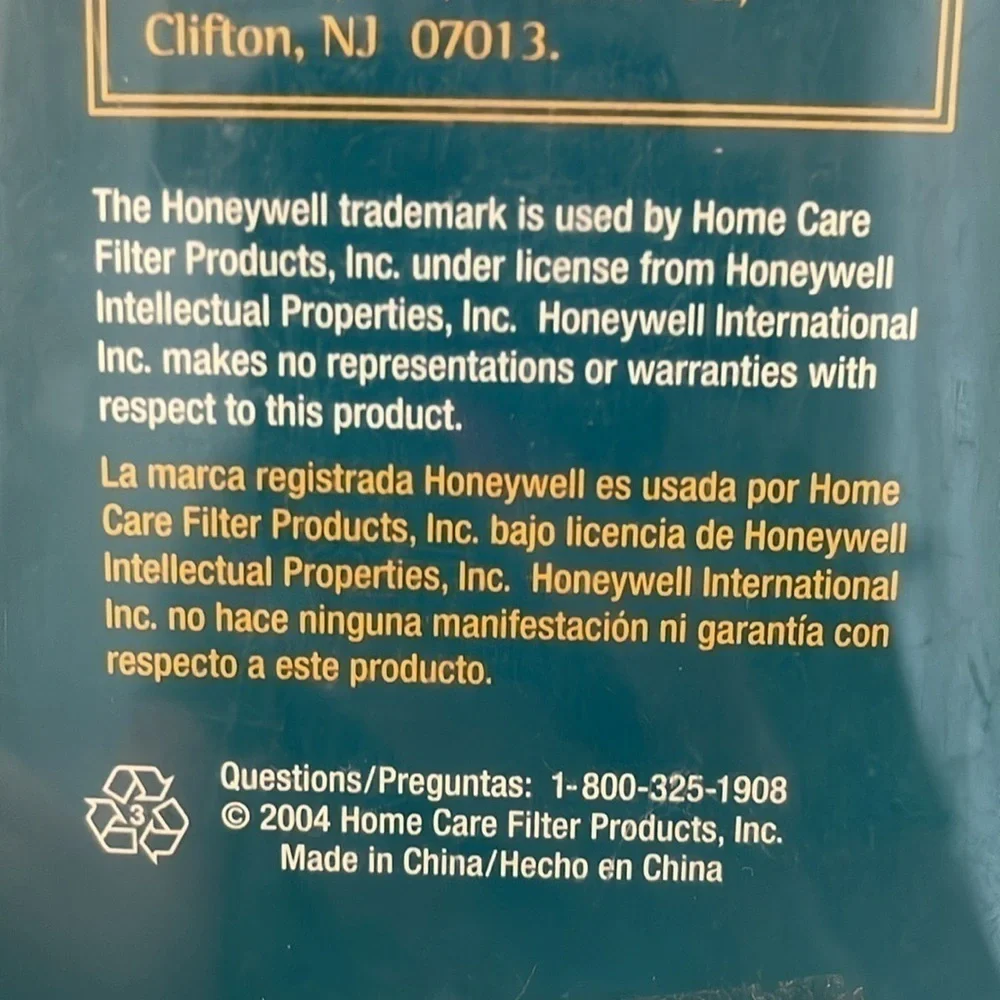 Honeywell Royal Dirt Devil HEPA Media Filter H12006 New 2004